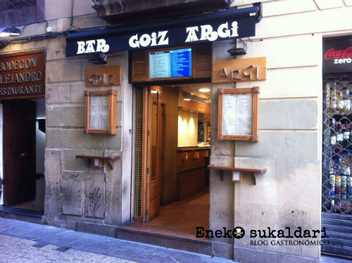 Bar Goiz Argi (Donostia)
