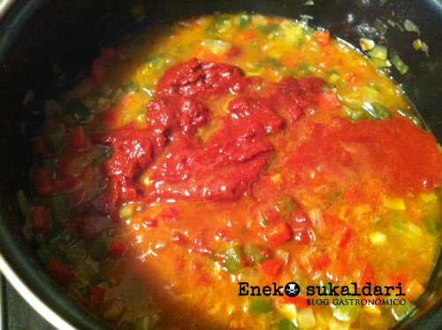 Cangrejos de río en salsa amama Puri versión 2.0
