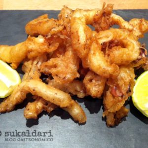 Rabas caseras de calamar - Receta paso a paso - Eneko sukaldari blog gastronómico