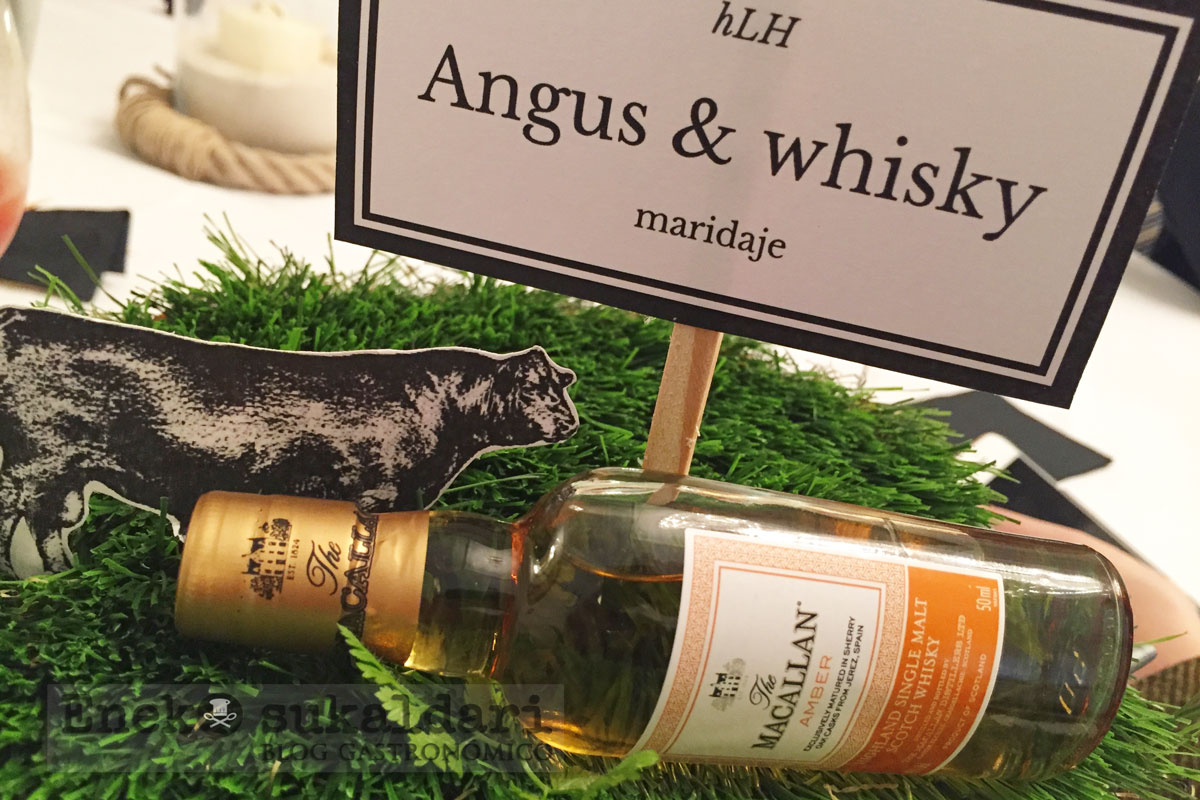 Black Angus y whisky Macallan: Dos escoceses bien avenidos